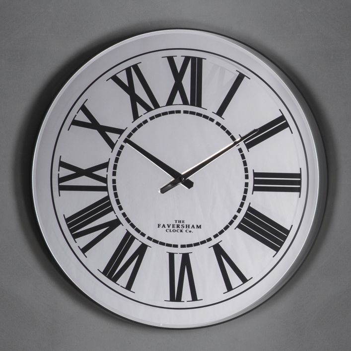 Grey Wall Clocks UK Amalfa