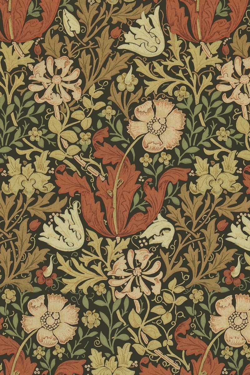 Compton Wallpaper by Morris & Co.
