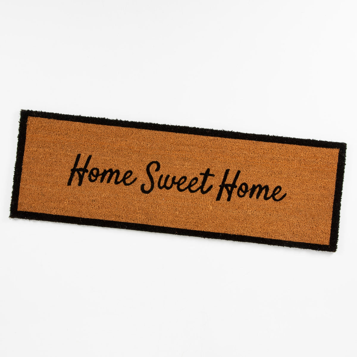 Pride Of Place Astley 40X120Cm Home Sweet Home Slogan Natural Printed Pvc Backed Coir Mat