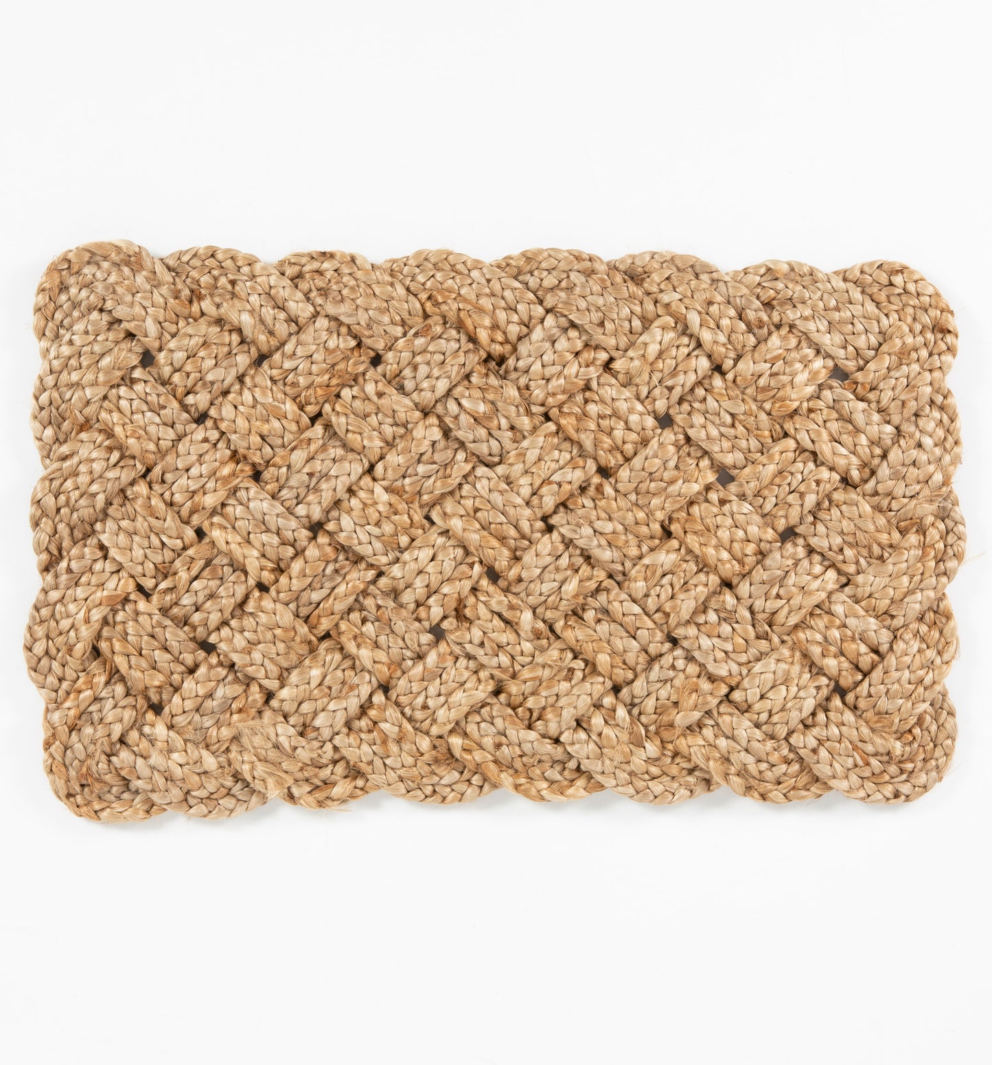 Naturelle Stockport 45X75Cm Lovers Knot Jute Mat