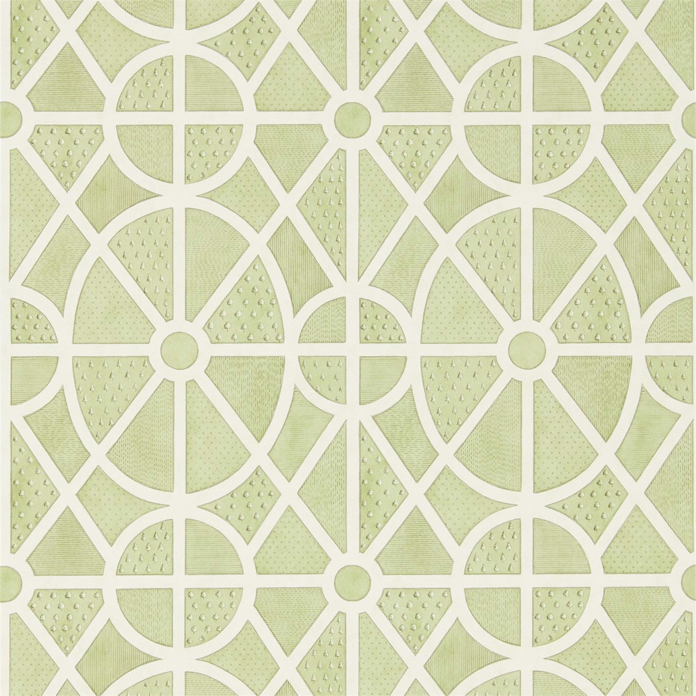 Garden Plan Wallpaper by Sanderson