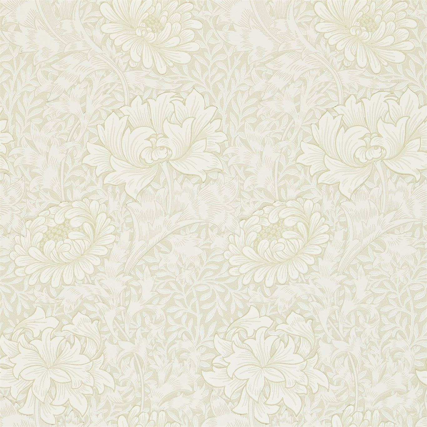 Chrysanthemum Wallpaper by Morris & Co