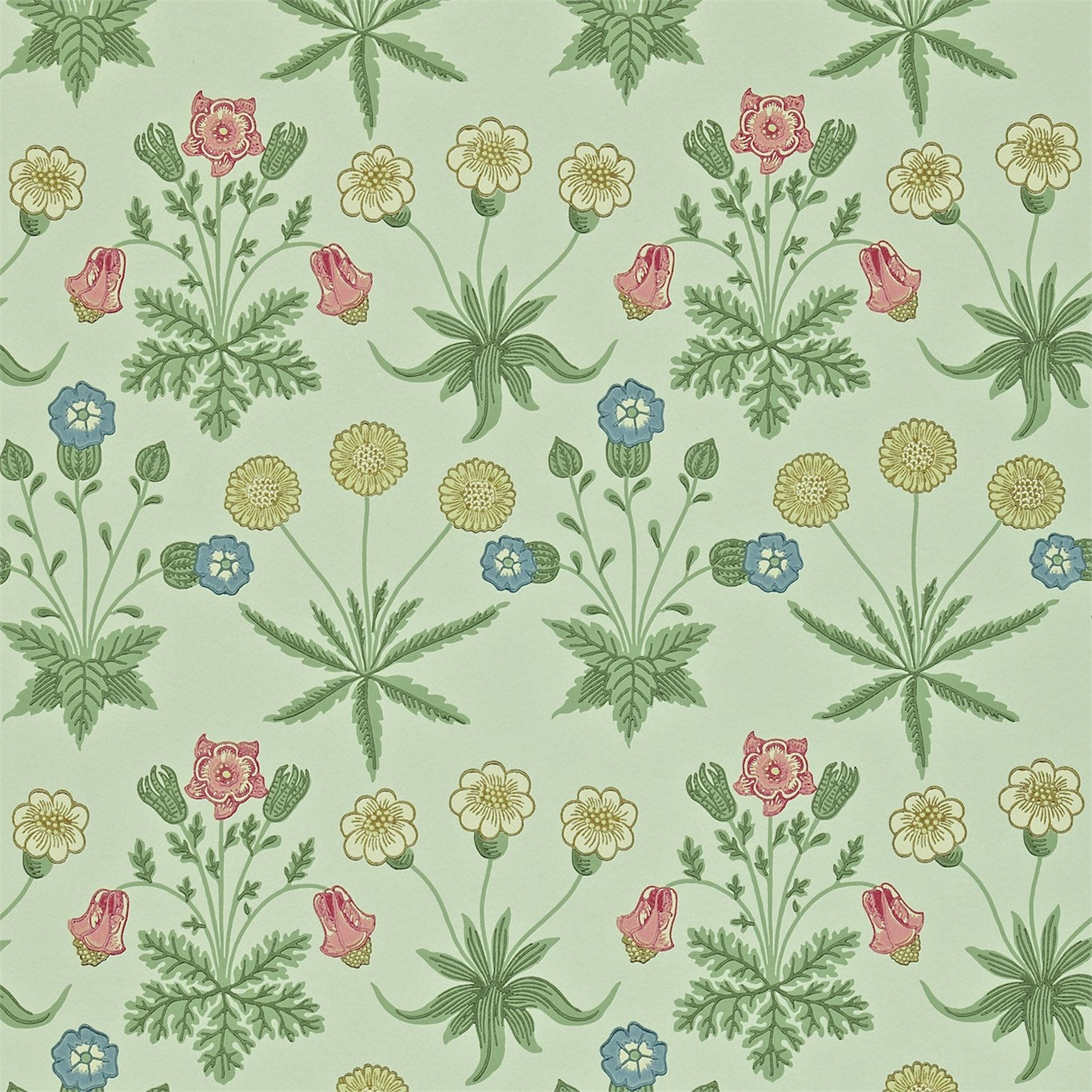 Daisy Wallpaper by Morris & Co