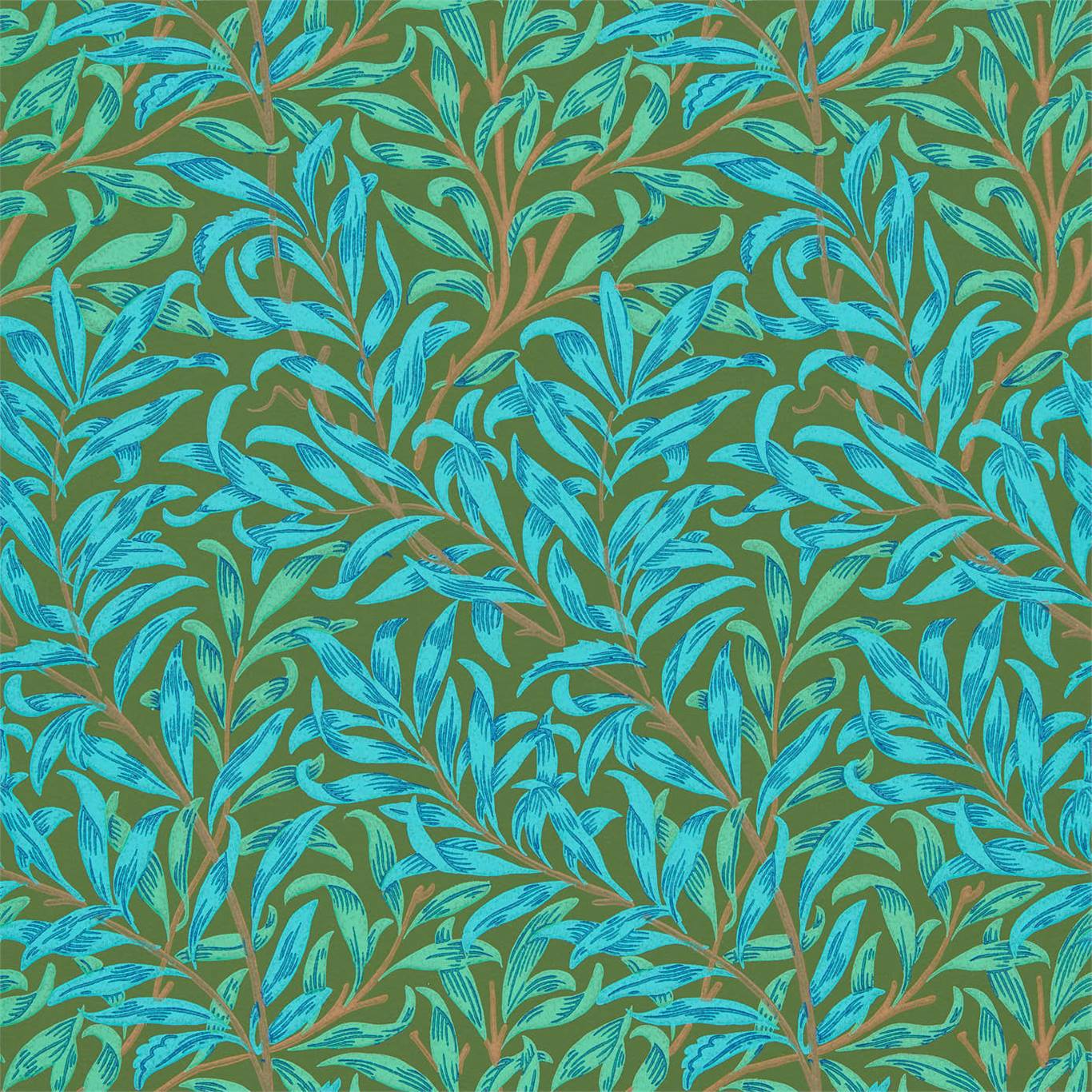 William Morris Willow Bough Wallpaper