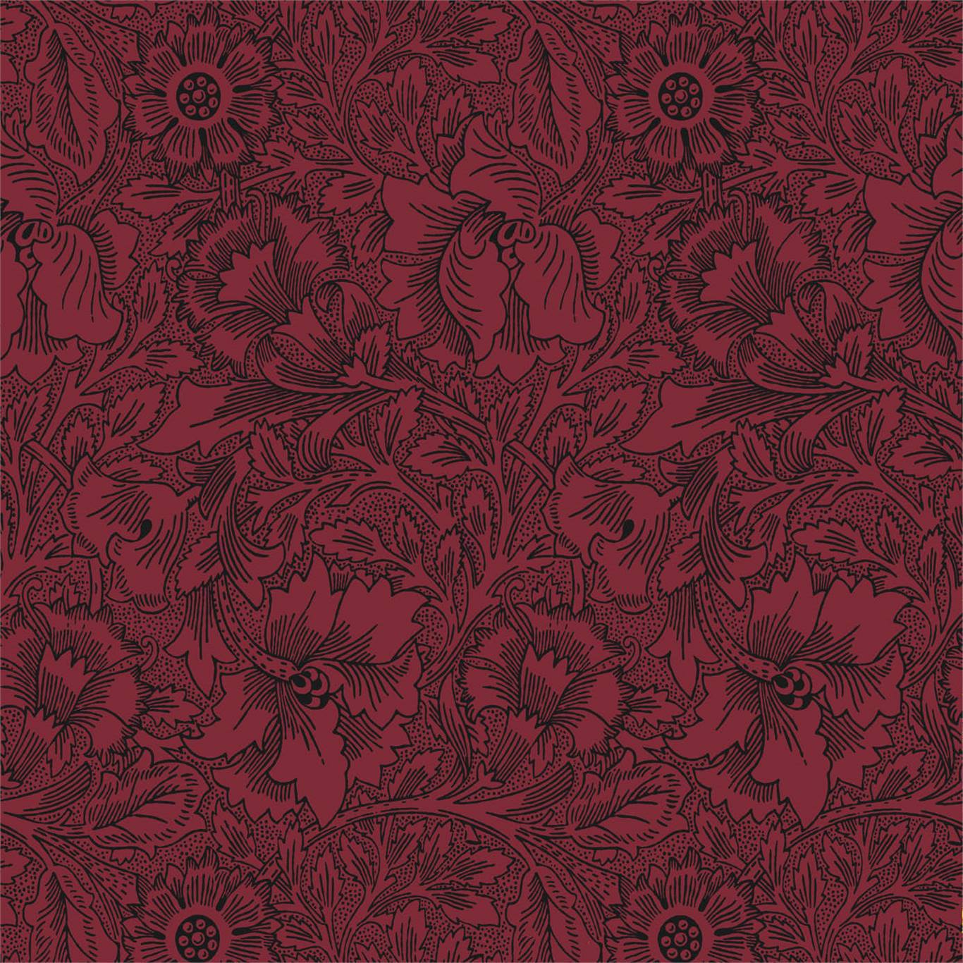 Poppy Wallpaper by Morris & Co