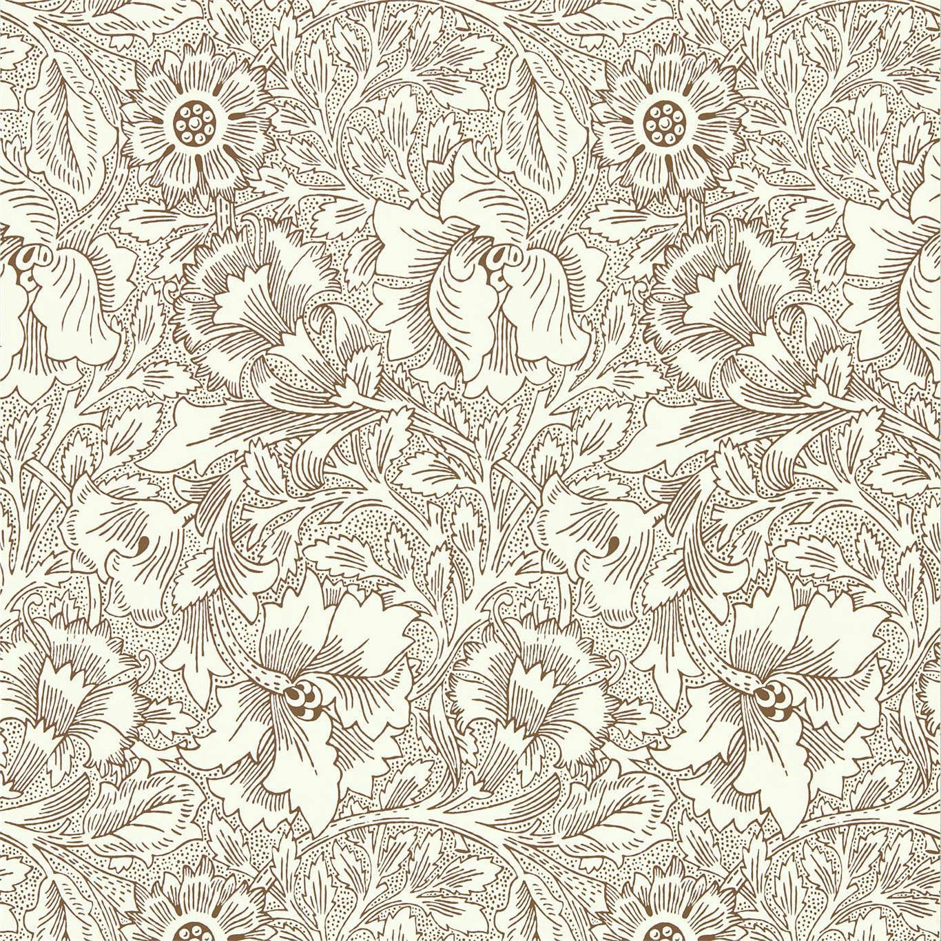 Poppy Wallpaper by Morris & Co