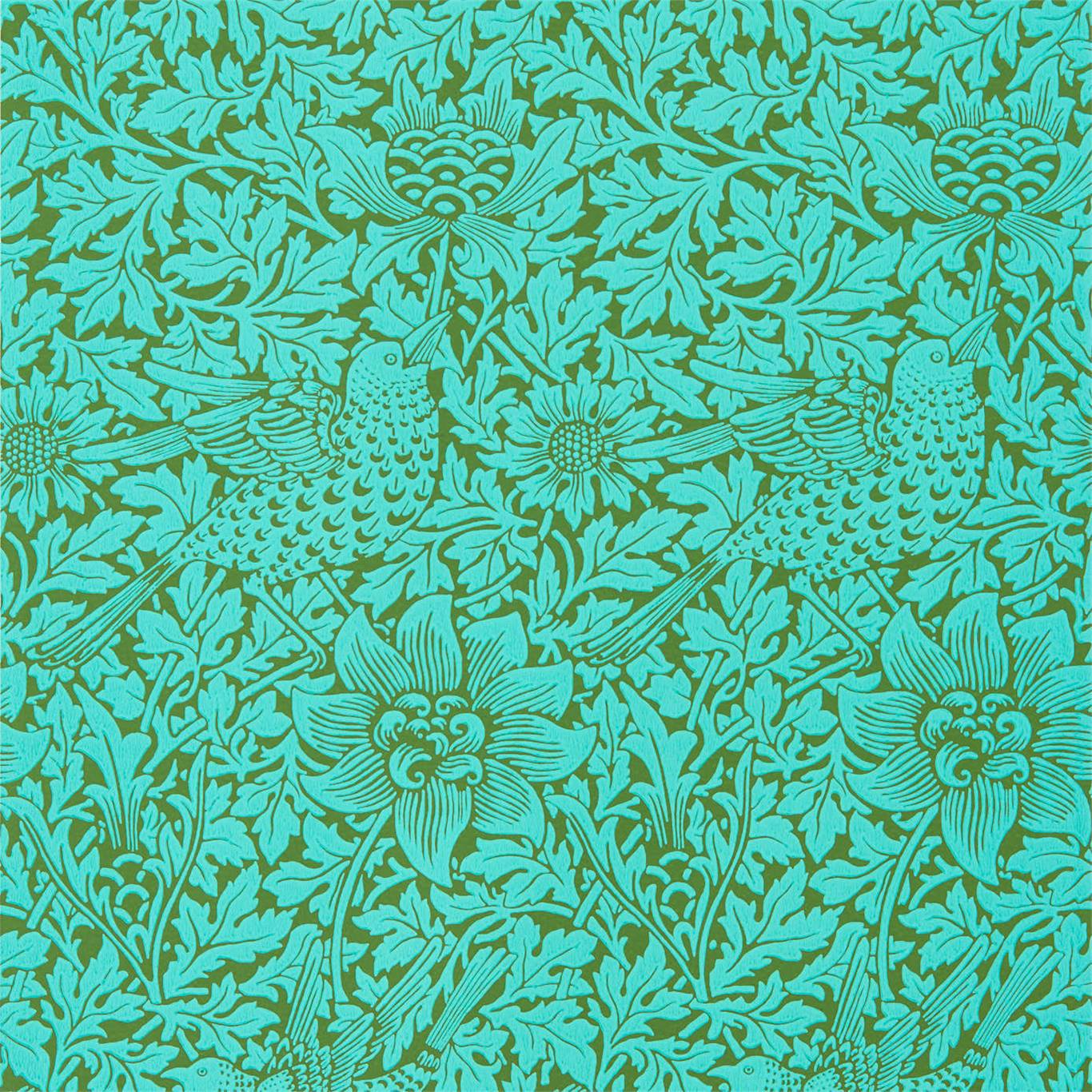 Bird & Anemone Wallpaper by Morris & Co