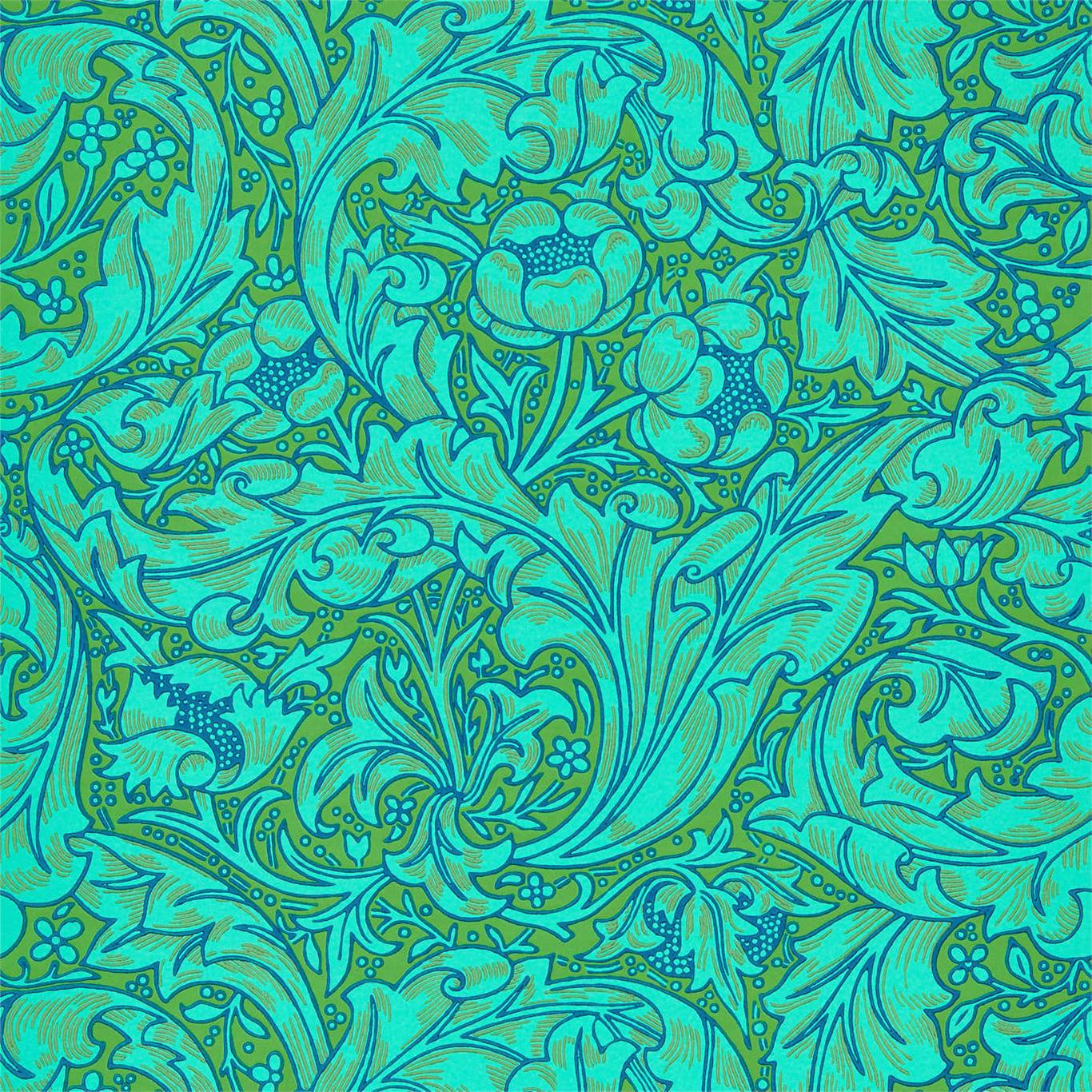 Bachelors Button Wallpaper by Morris & Co.