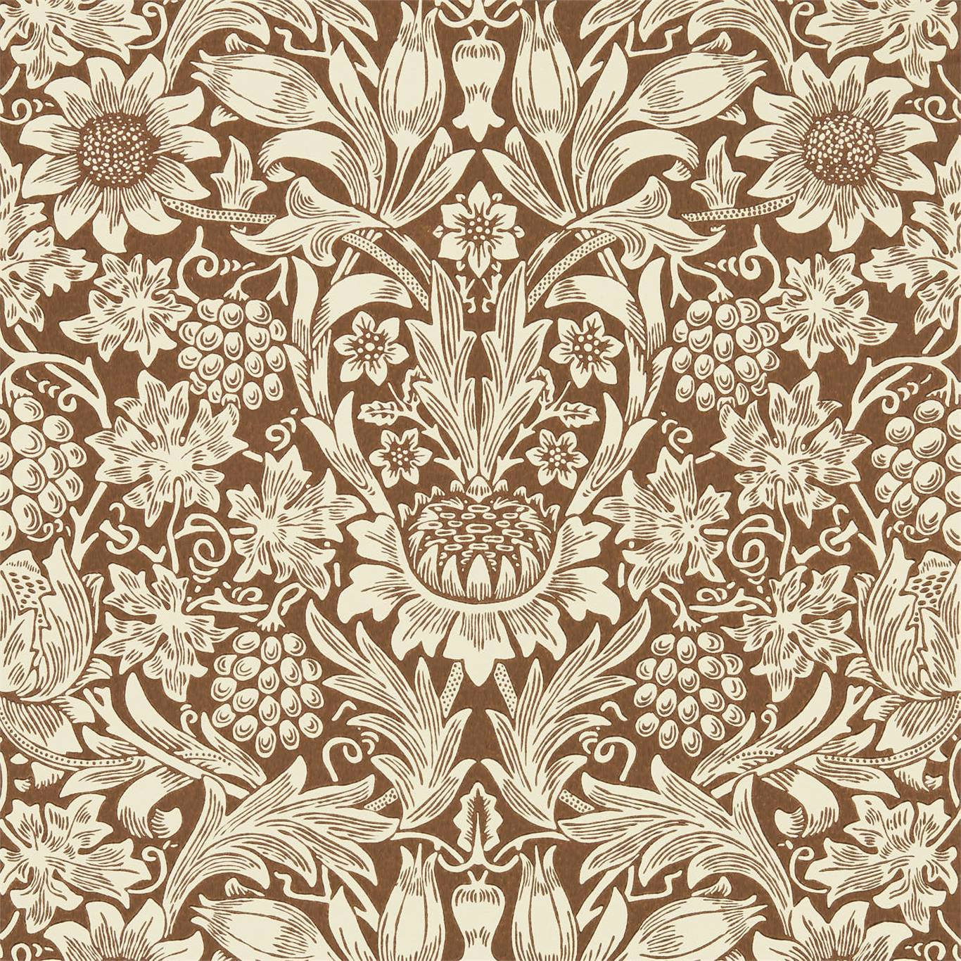 Sunflower Wallpaper by Morris & Co