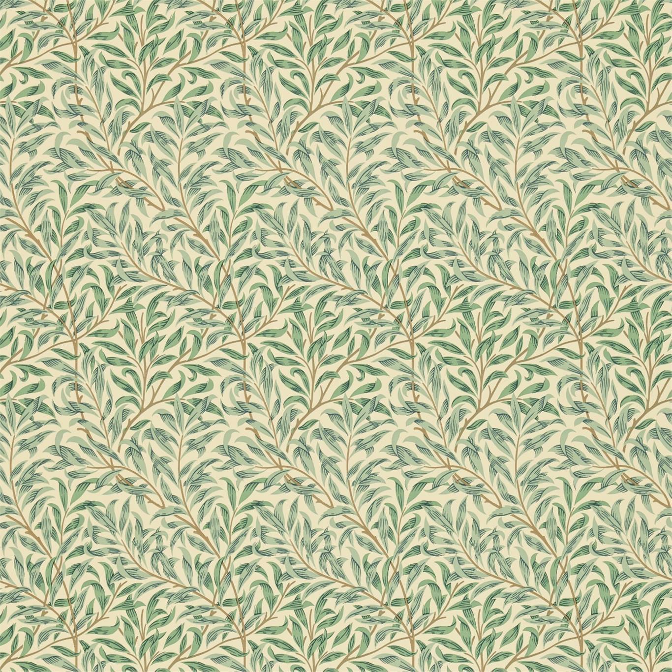 Willow Bough Minor Wallpaper by Morris & Co