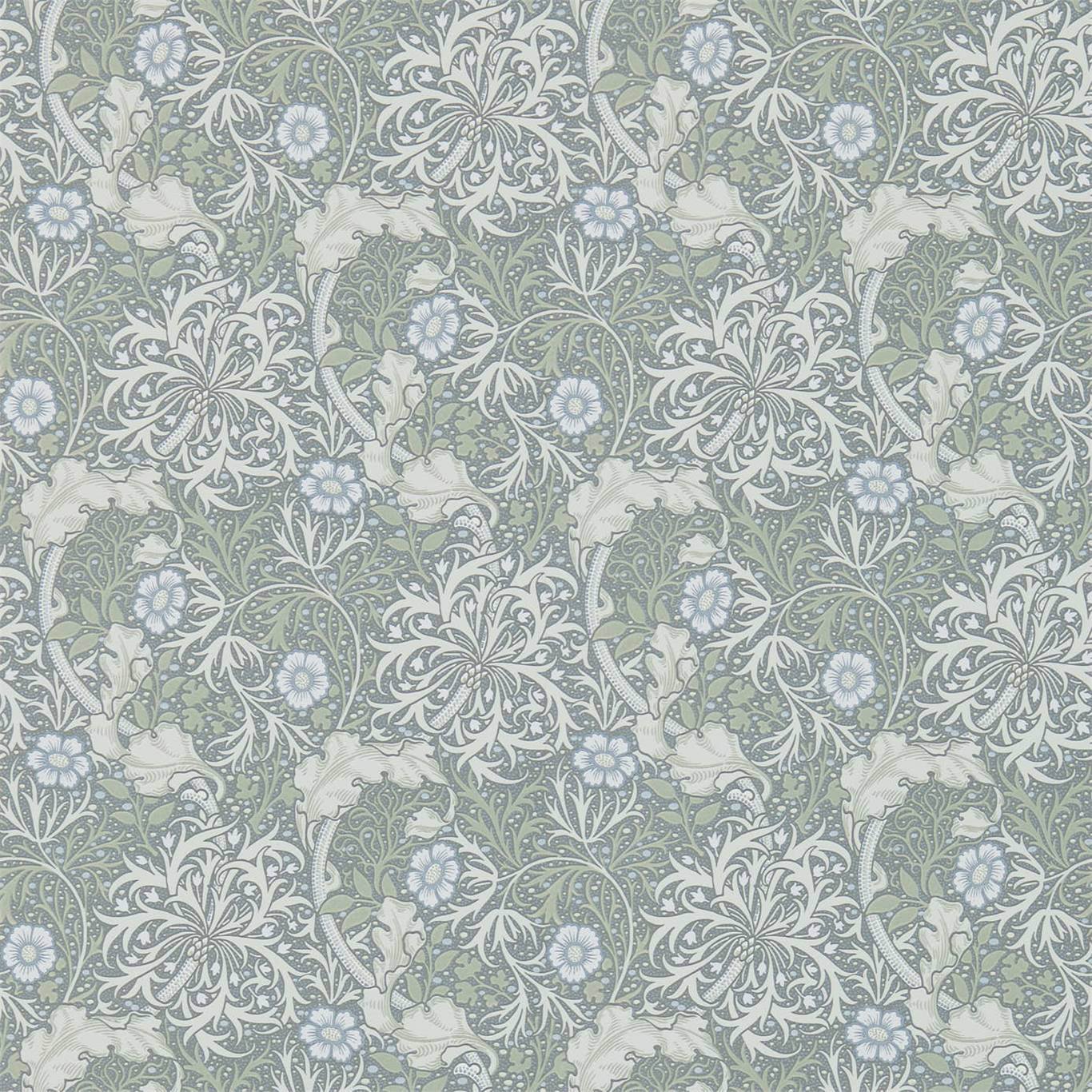 Morris Seaweed Wallpaper by Morris & Co