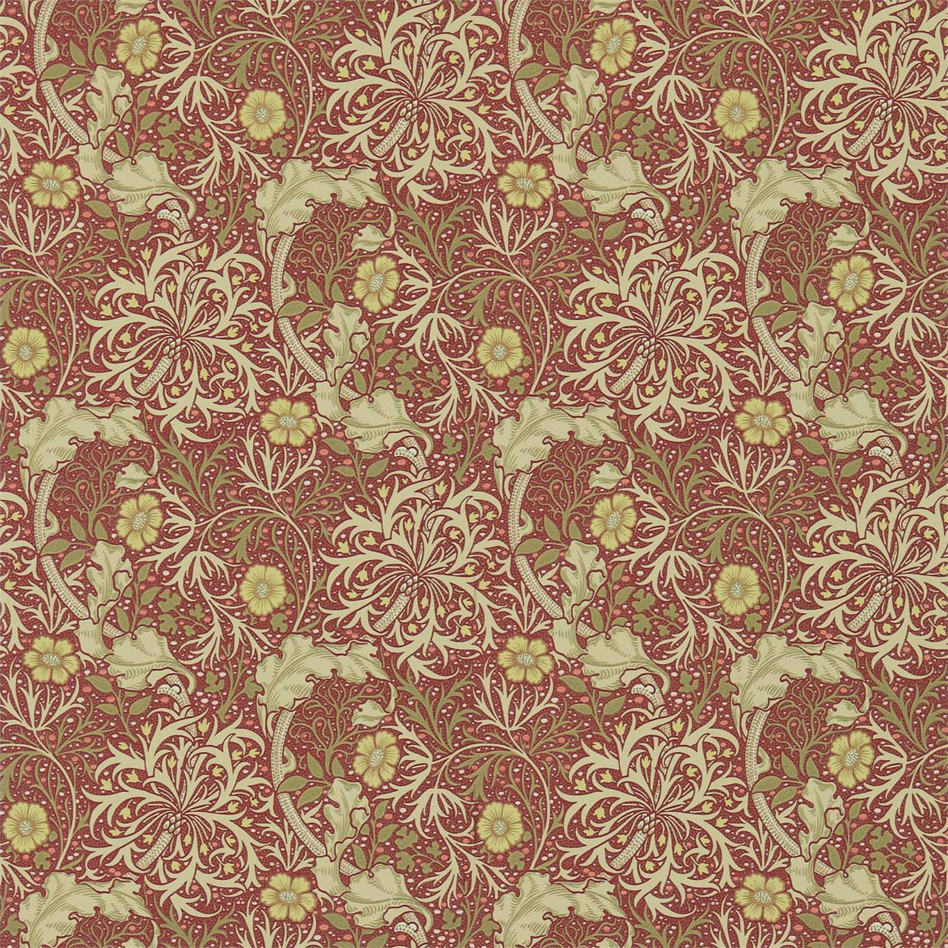 Morris Seaweed Wallpaper by Morris & Co