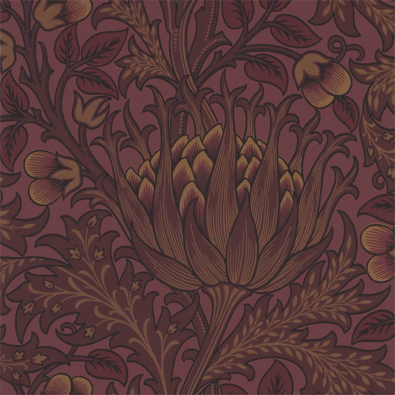 Artichoke Wallpaper by Morris & Co