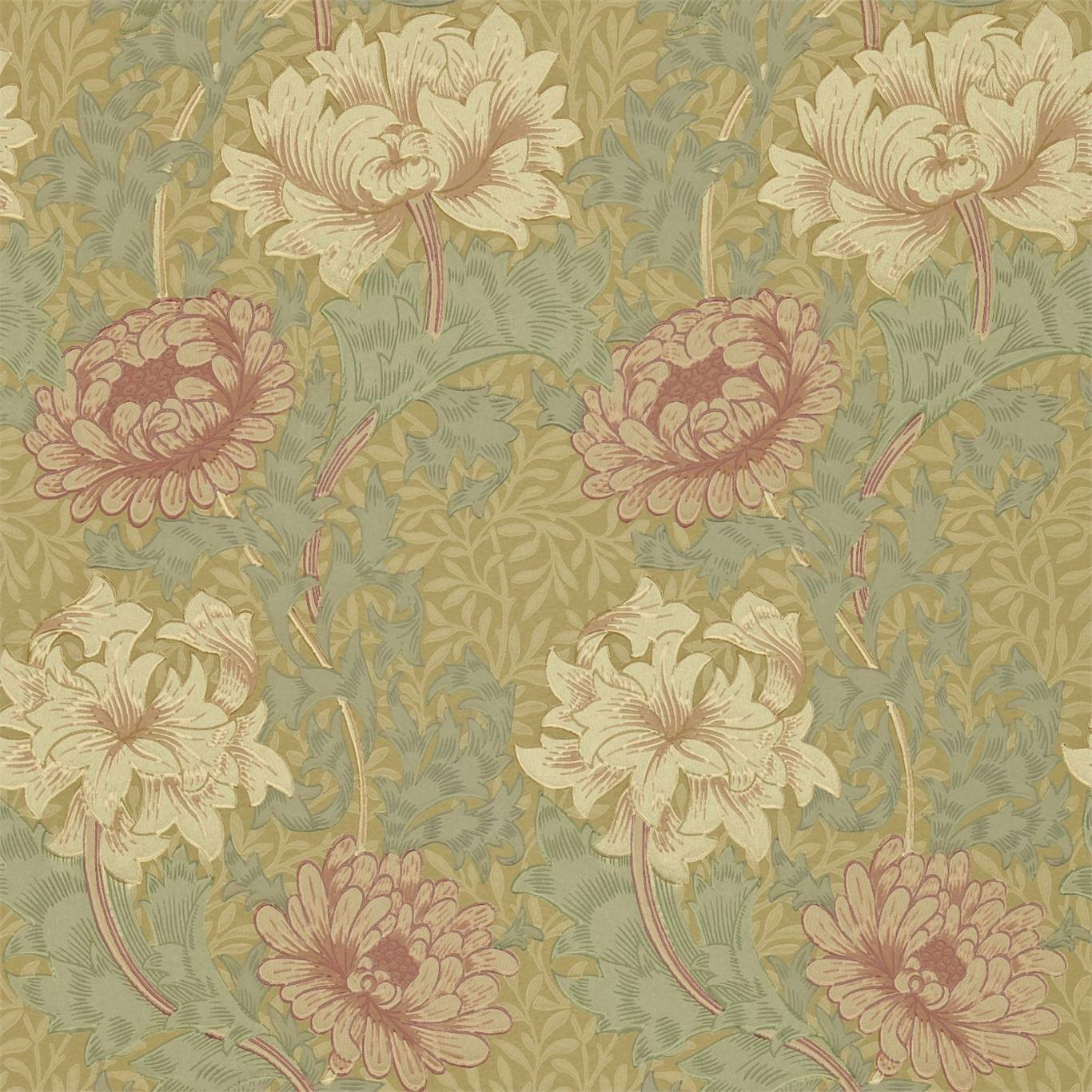 Chrysanthemum Wallpaper by Morris & Co