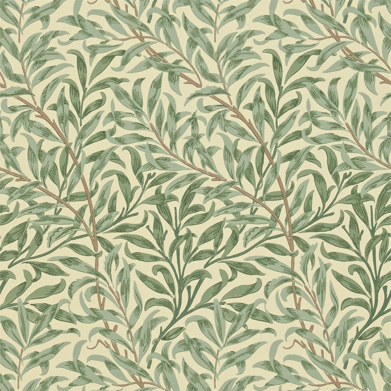 William Morris Willow Boughs Wallpaper