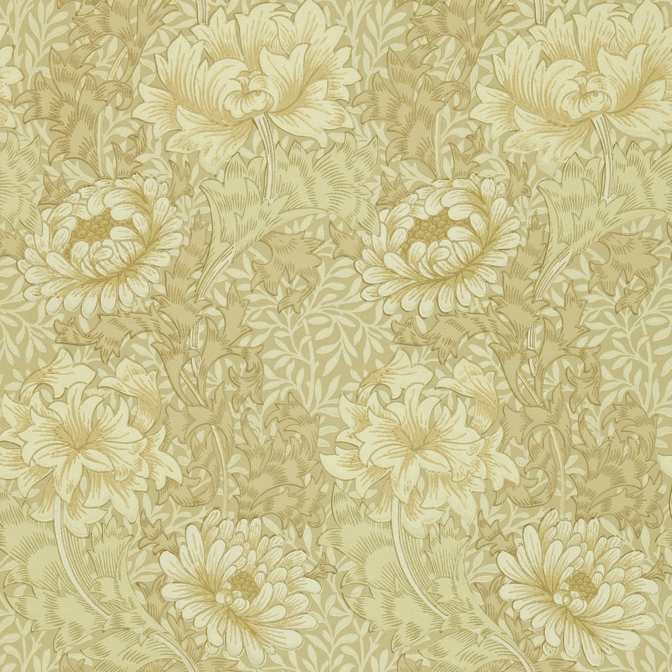 Chrysanthemum Wallpaper by Morris & Co