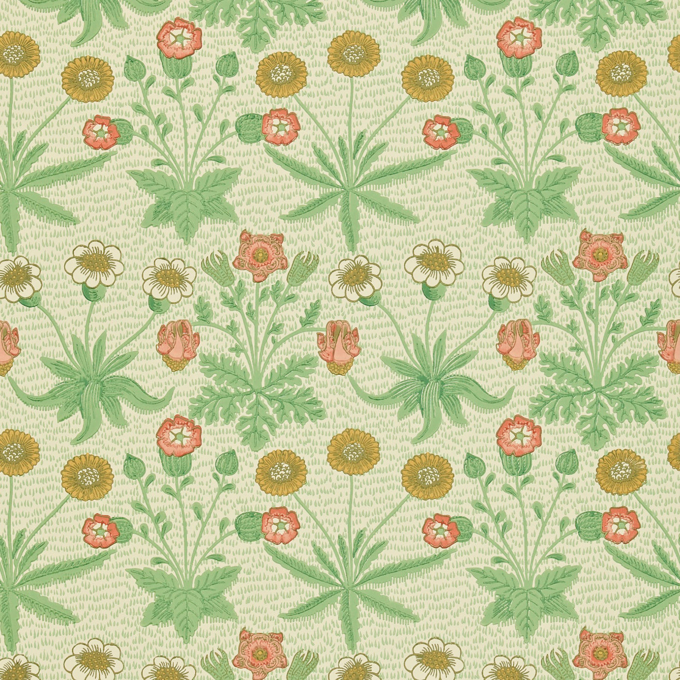 Daisy Wallpaper by Morris & Co