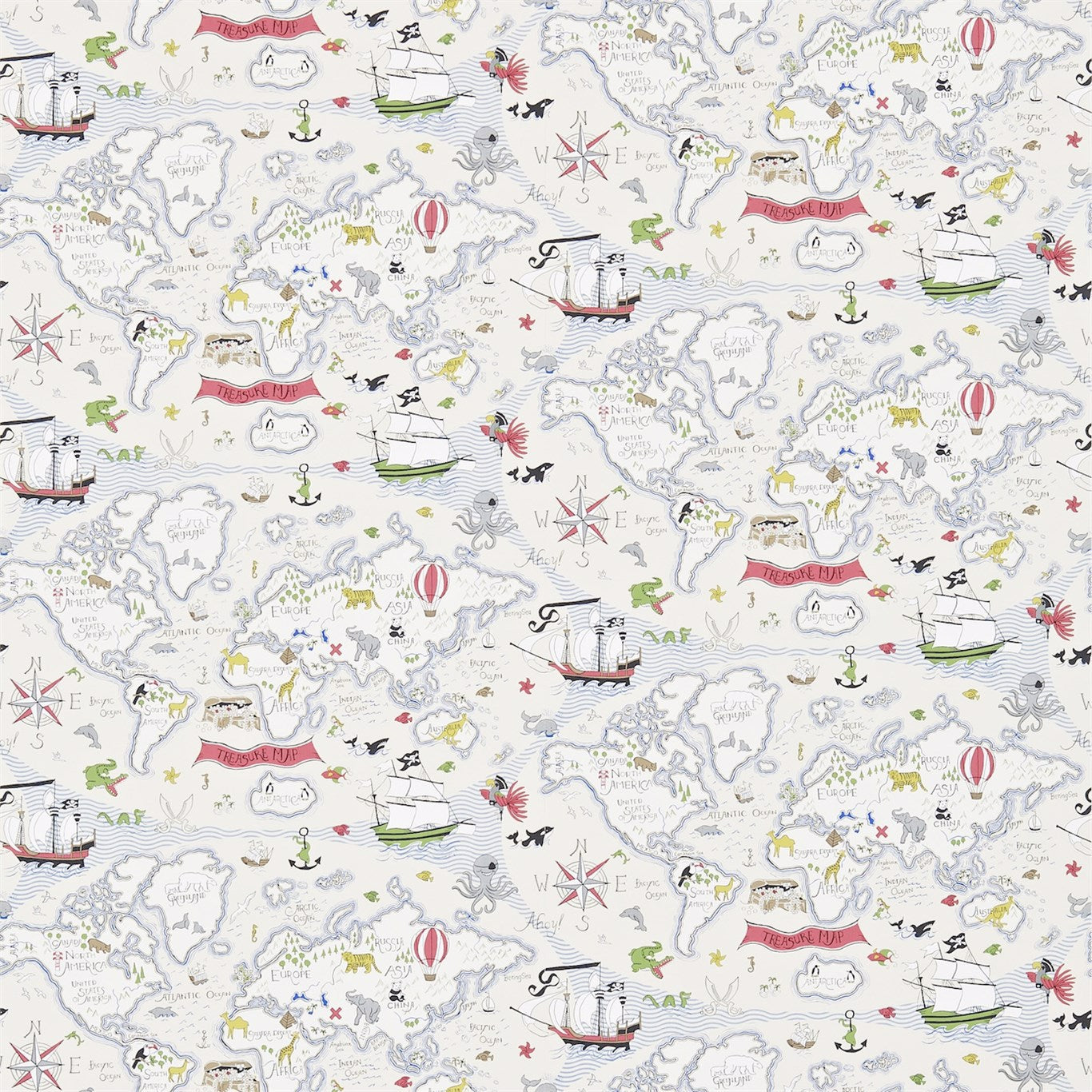 Treasure Map Wallpaper by Sanderson