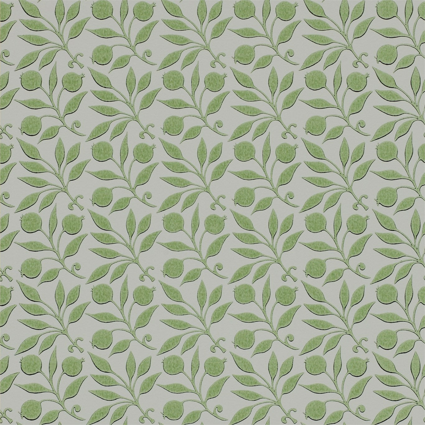 Rosehip Wallpaper by Morris & Co