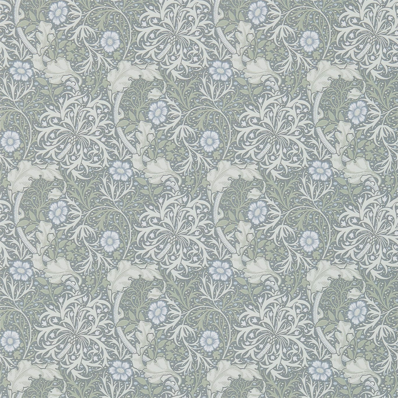Morris Seaweed Wallpaper by Morris & Co