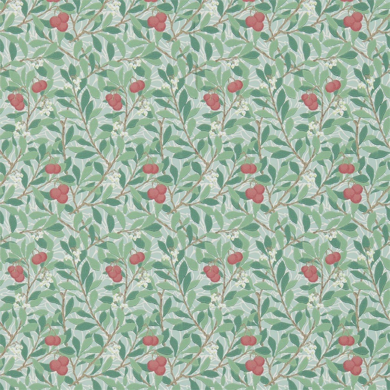Arbutus Wallpaper by Morris & Co