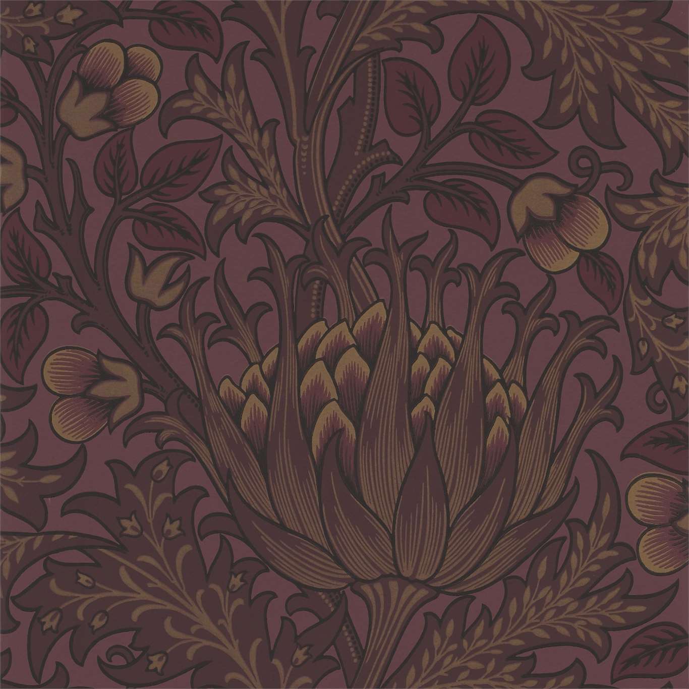 Artichoke Wallpaper by Morris & Co