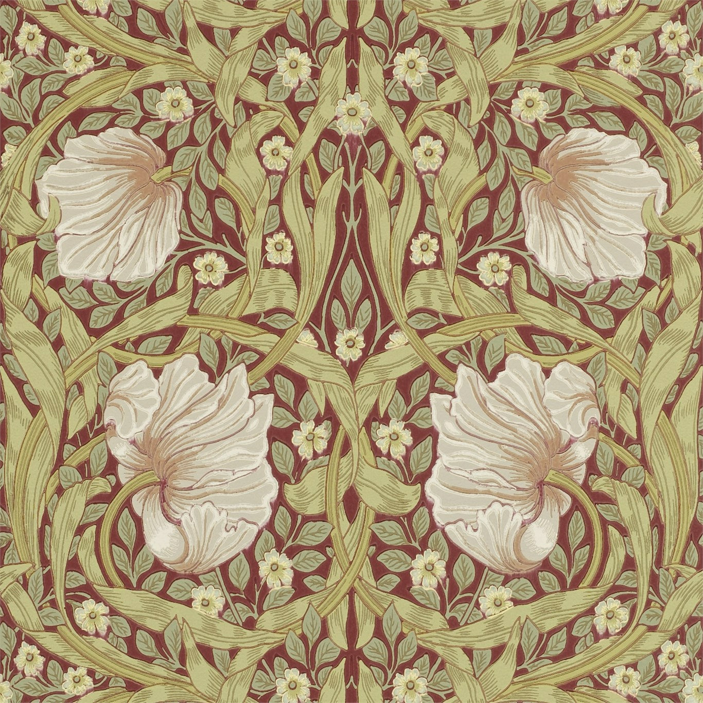 William Morris Pimpernel Wallpaper