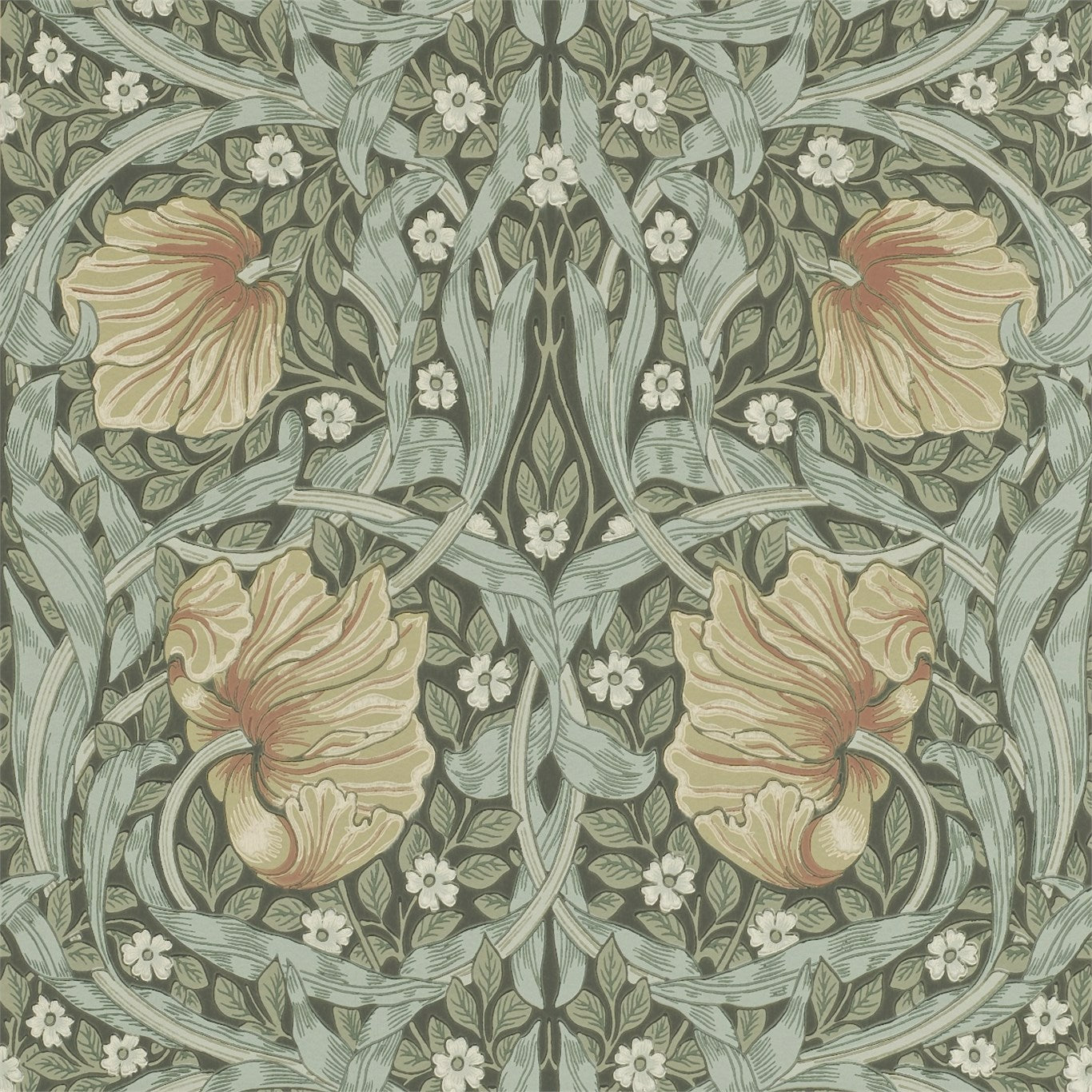 William Morris Pimpernel Wallpaper