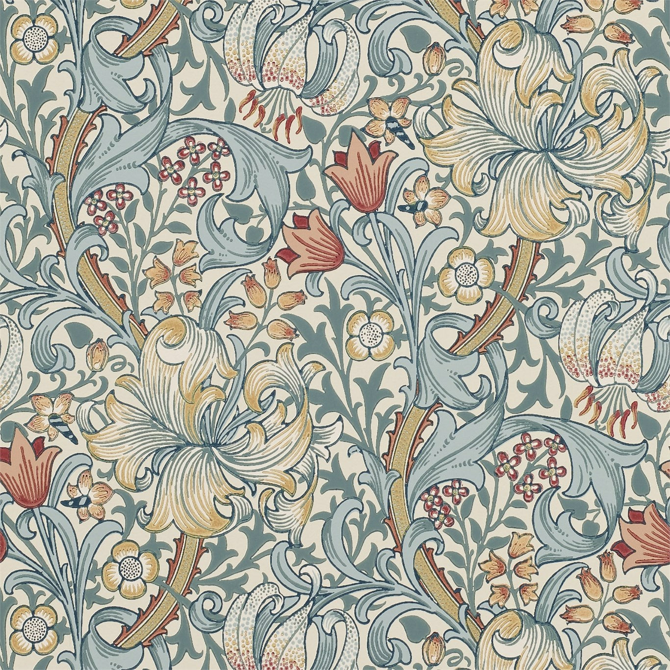 William Morris Golden Lily Wallpaper