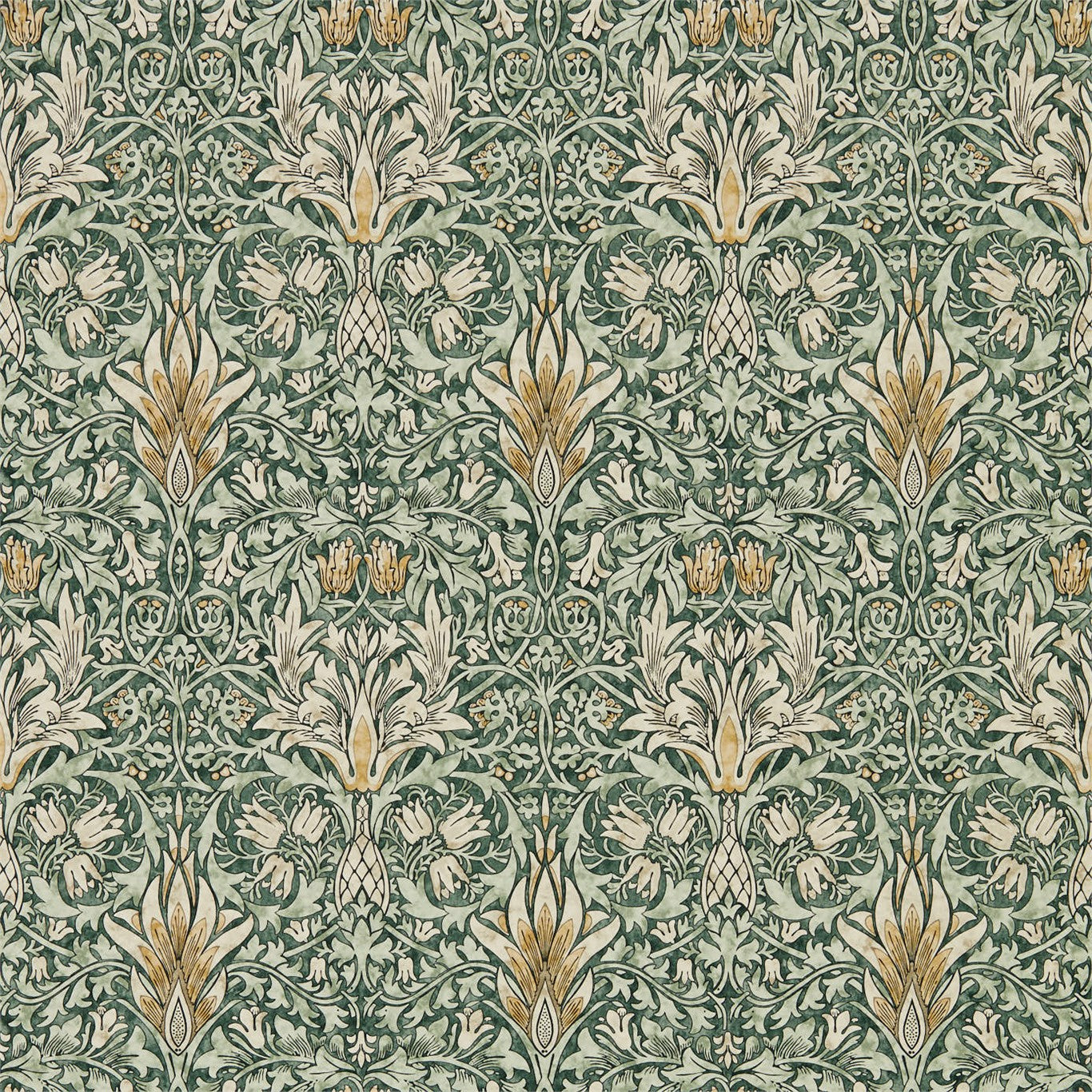 Snakeshead Wallpaper by Morris & Co