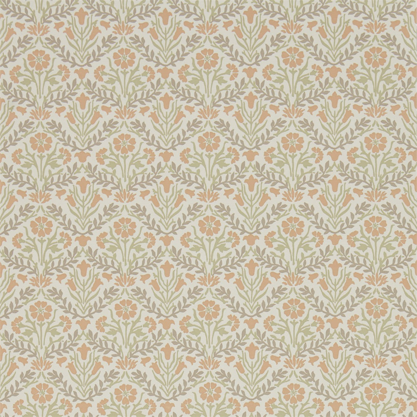 Morris Bellflower Wallpaper by Morris & Co