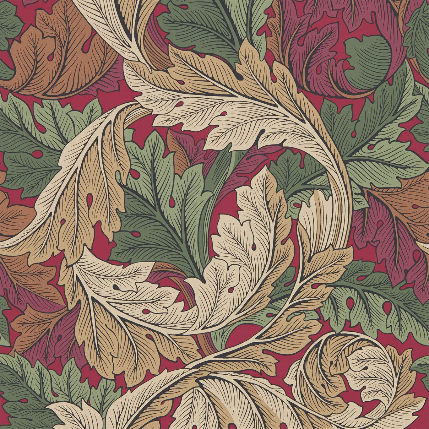 Acanthus Wallpaper by Morris & Co