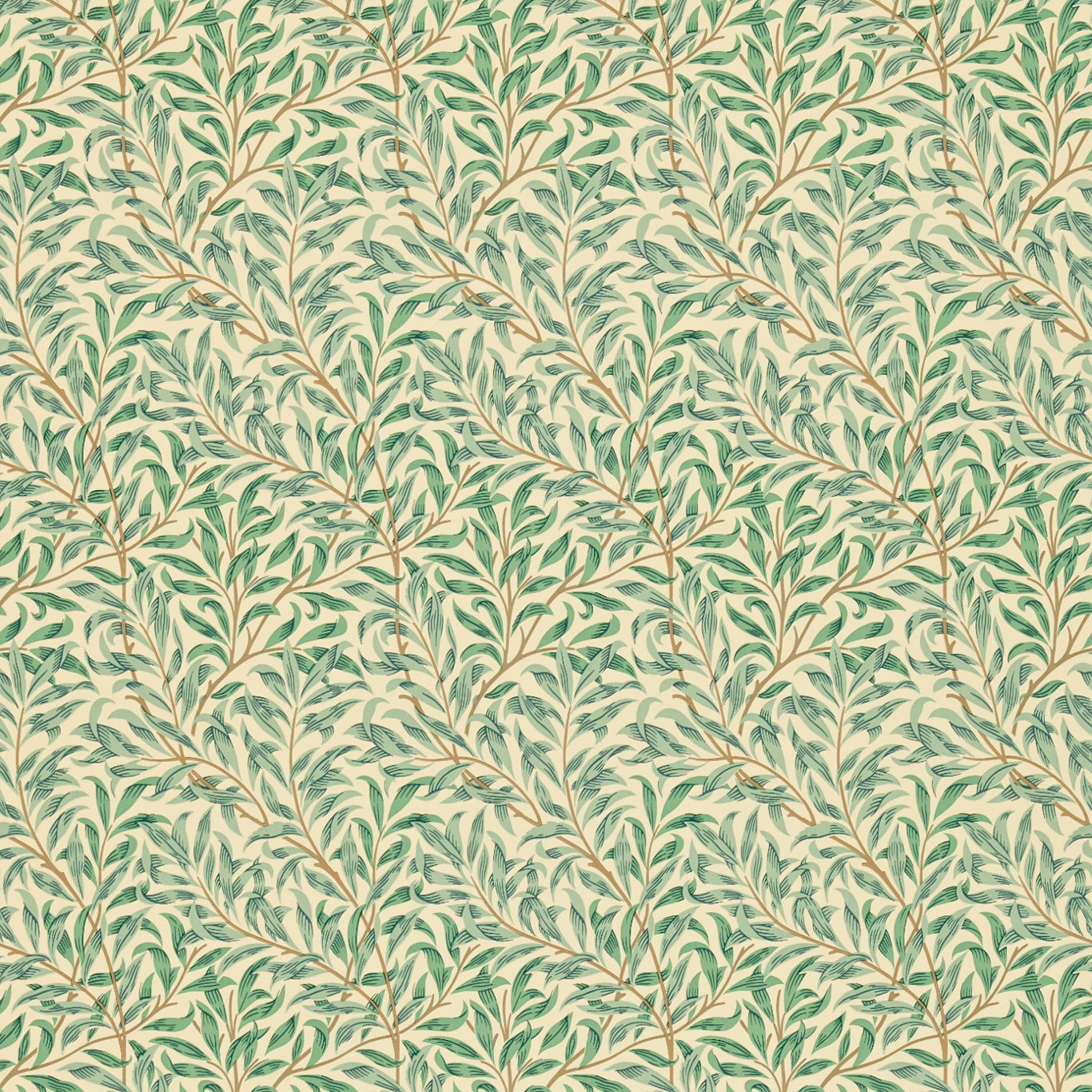 Willow Bough Minor Wallpaper by Morris & Co