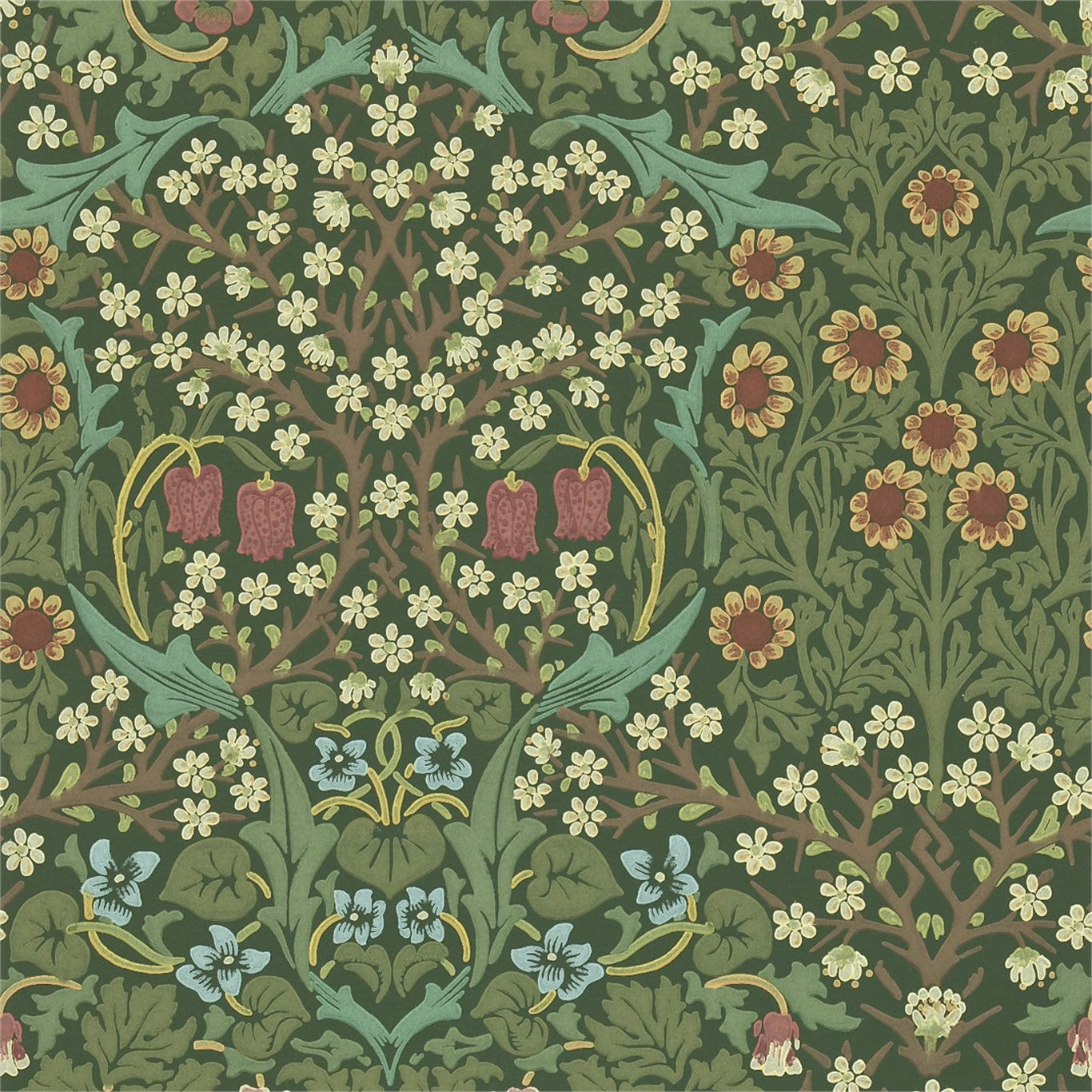 William Morris Blackthorn Wallpaper
