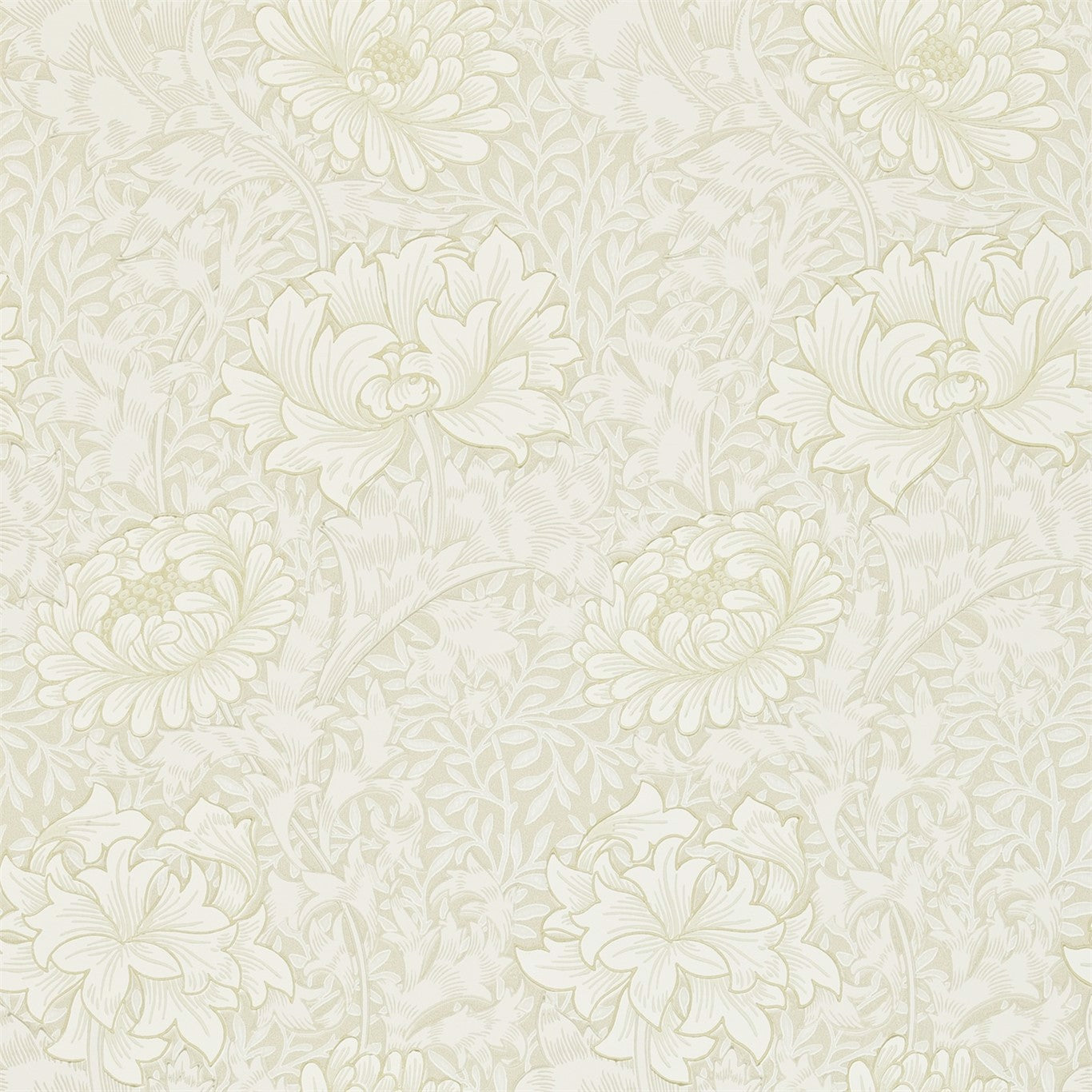Chrsyanthemum Wallpaper by Morris & Co