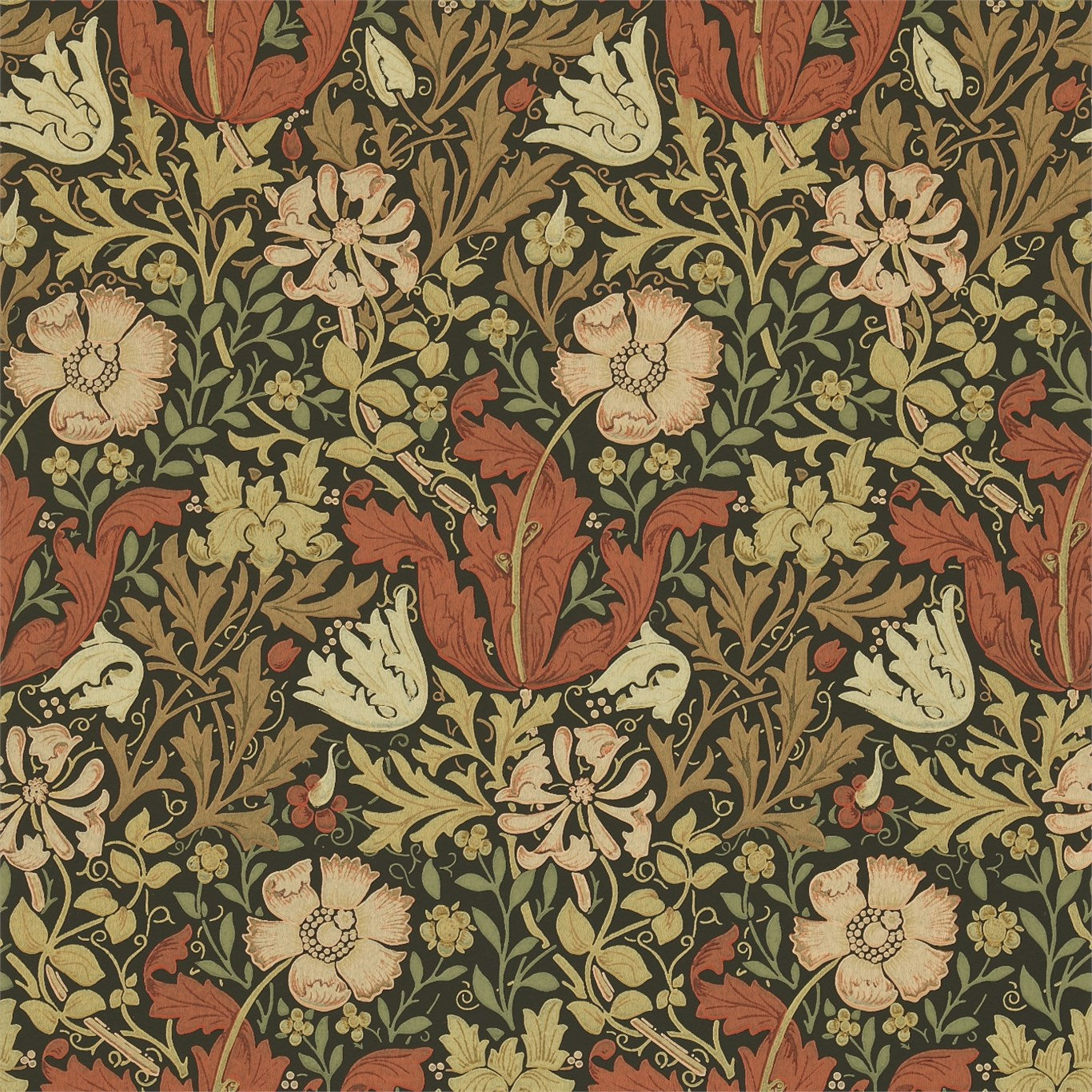 Compton Wallpaper by Morris & Co.