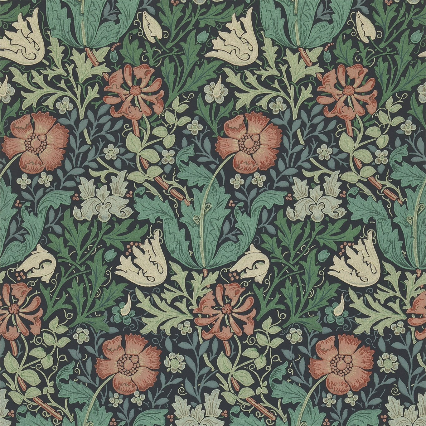Compton Wallpaper by Morris & Co.