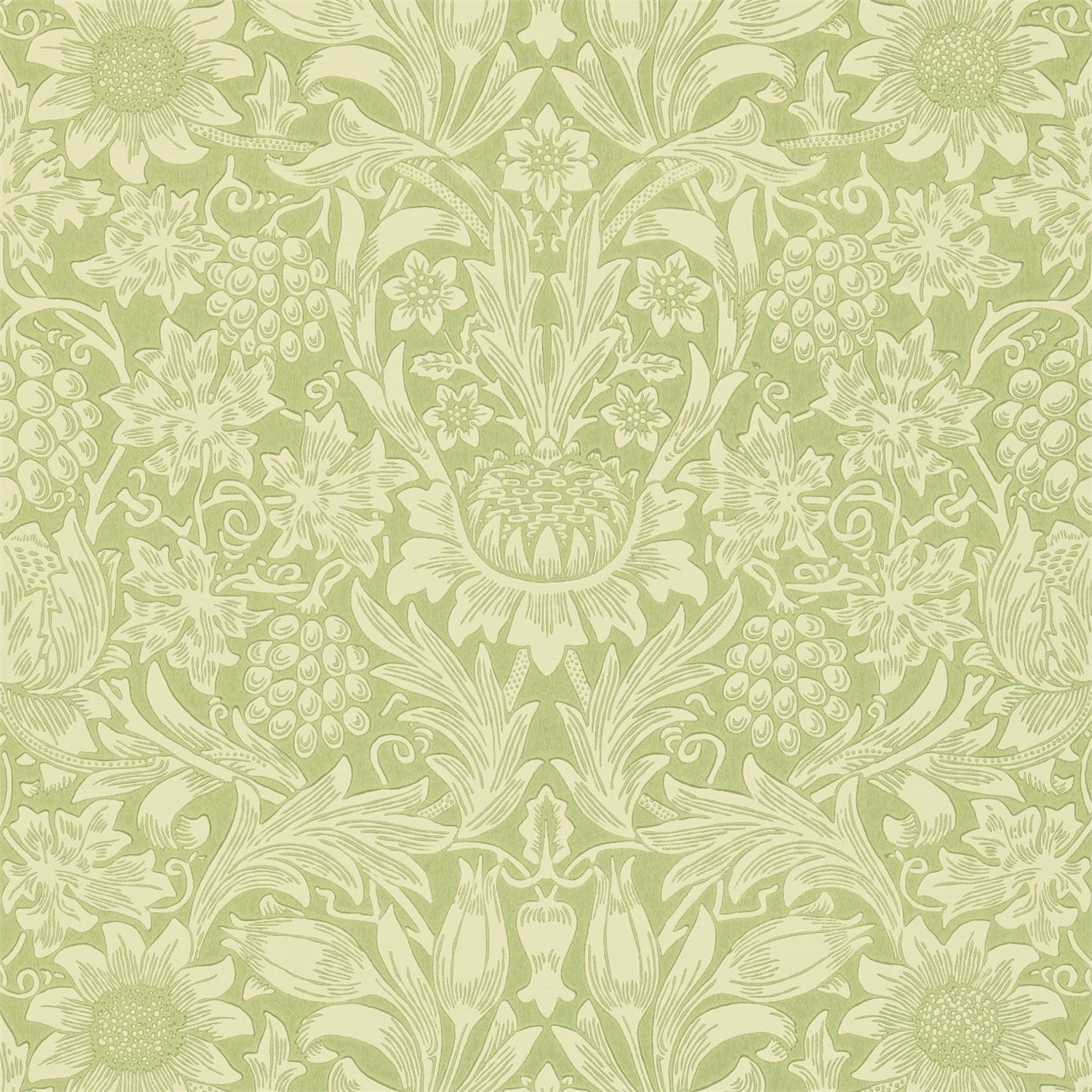 Sunflower Wallpaper by Morris & Co