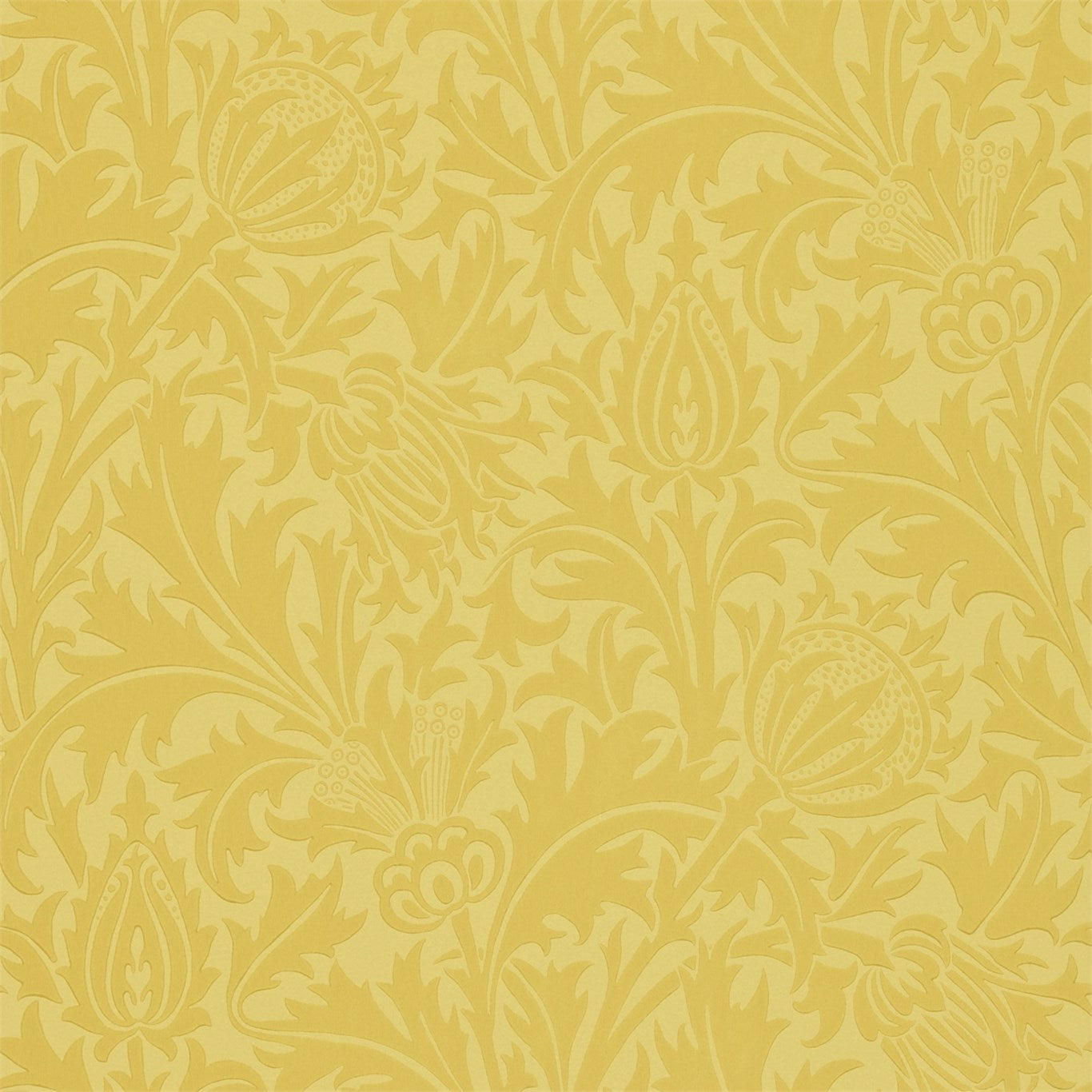 Thistle Wallpaper by Morris & Co