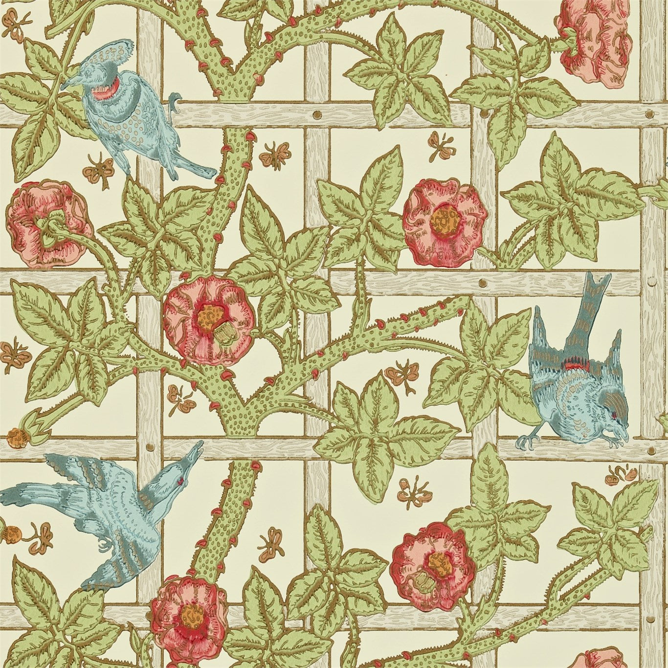 Trellis Wallpaper by Morris & Co.