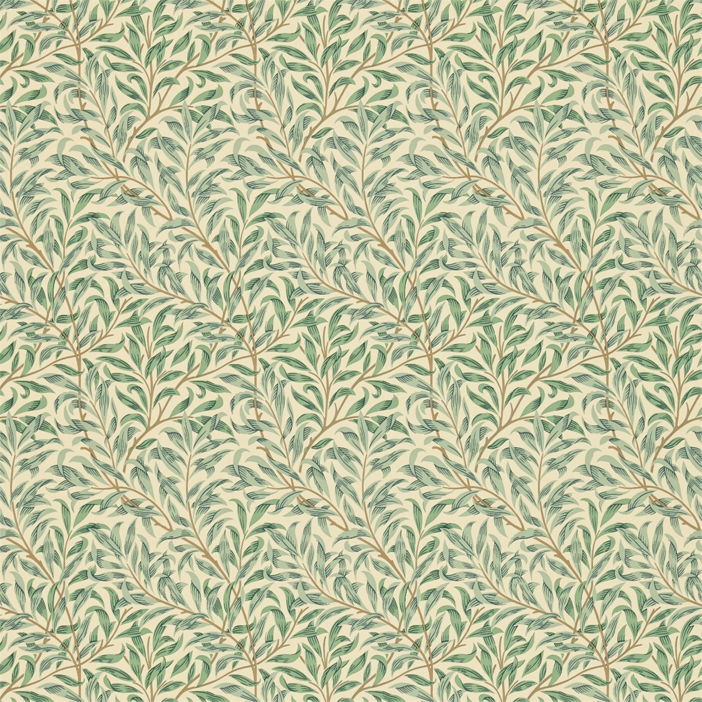 Willow Bough Minor Wallpaper by Morris & Co
