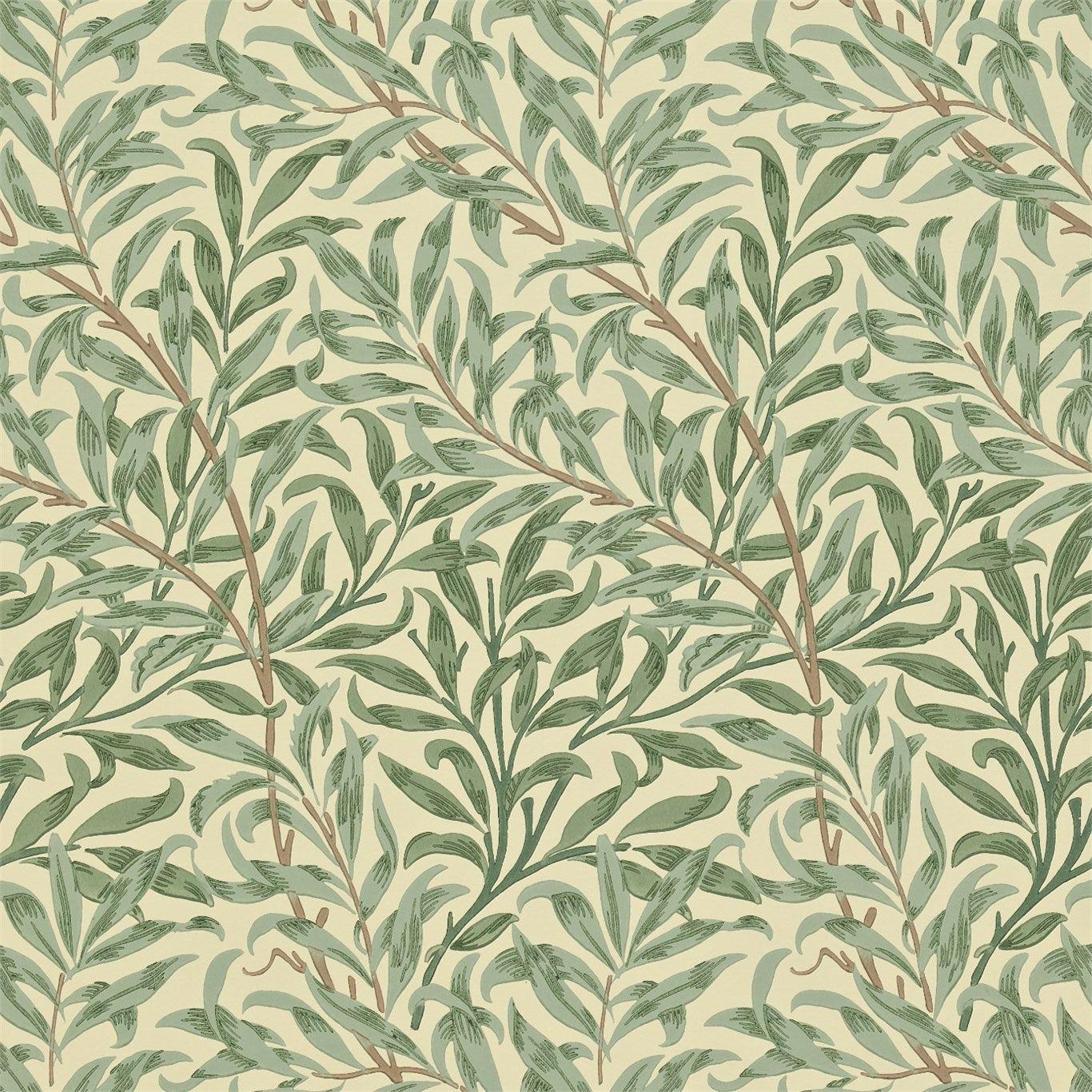 William Morris Willow Boughs Wallpaper