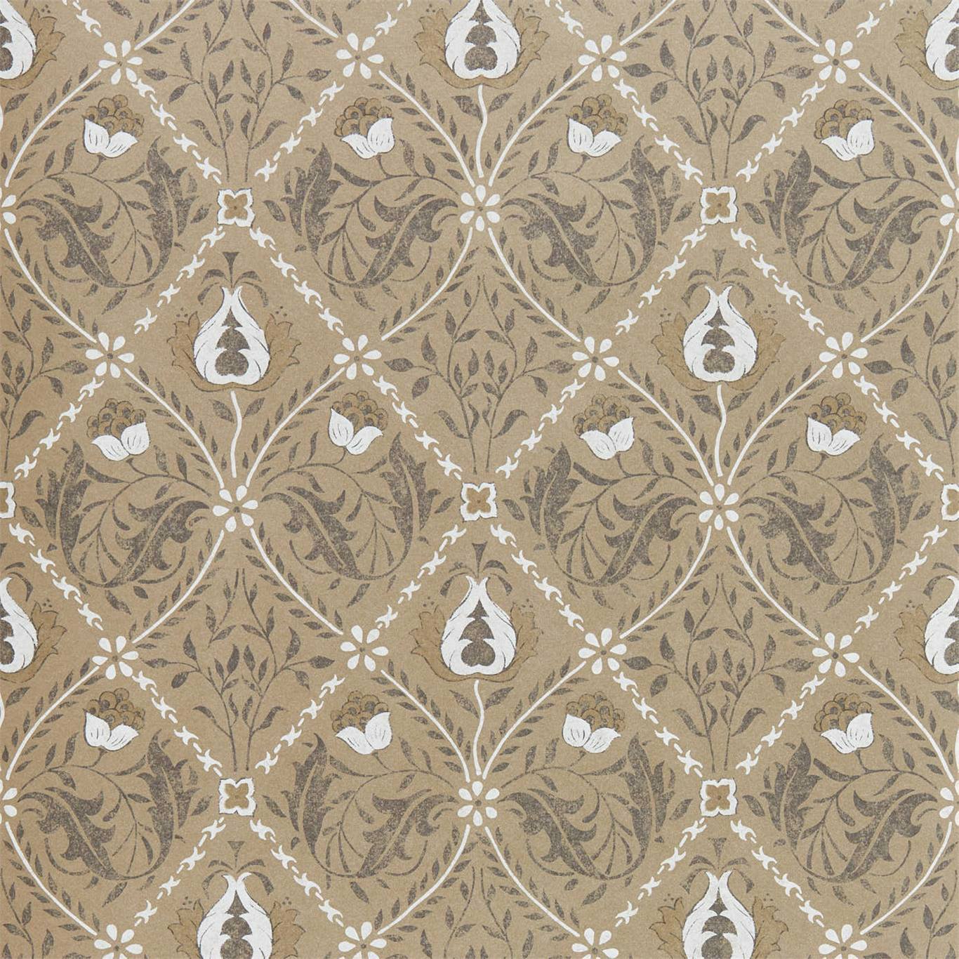 Pure Trellis Wallpaper by Morris & Co