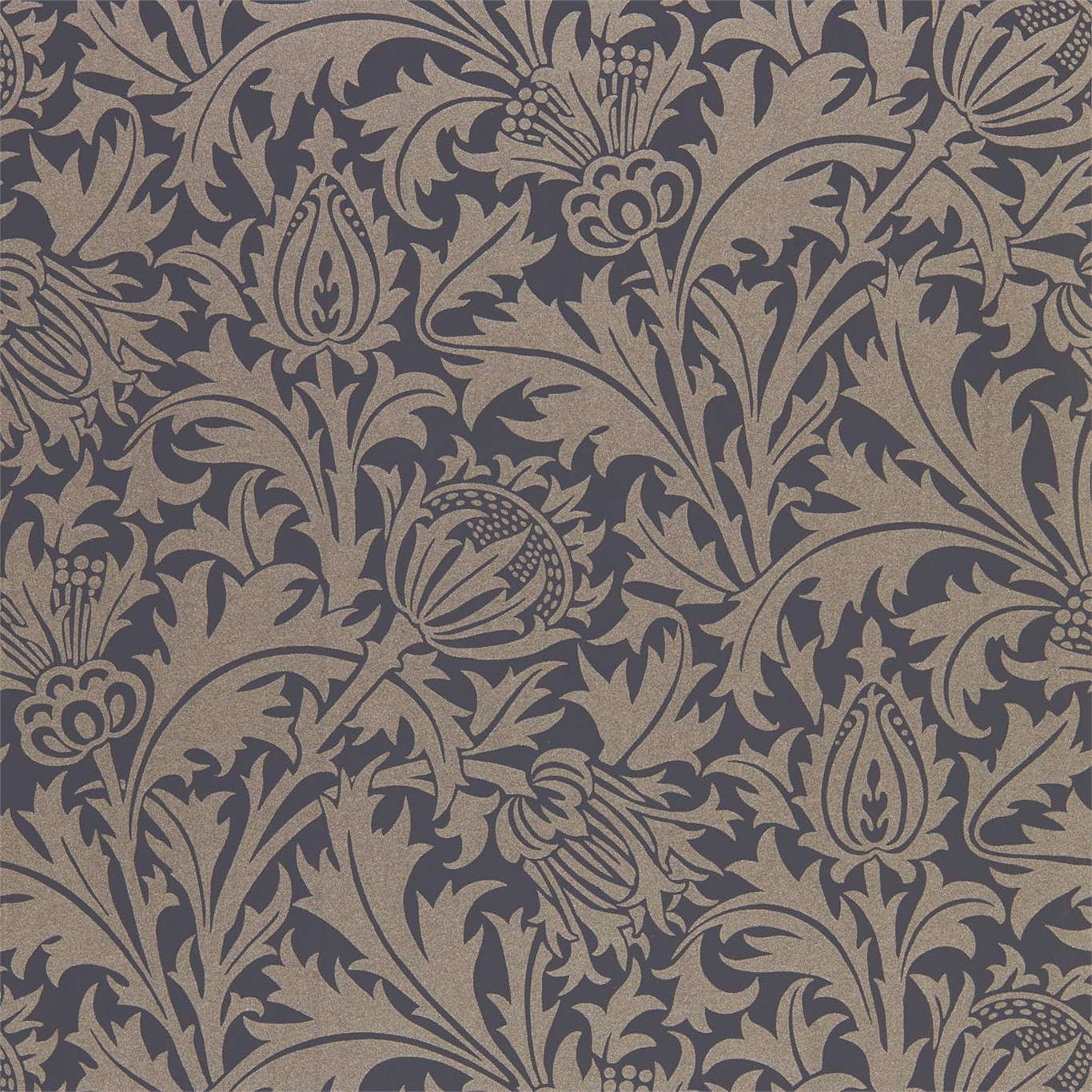Pure Thistle Wallpaper by Morris & Co
