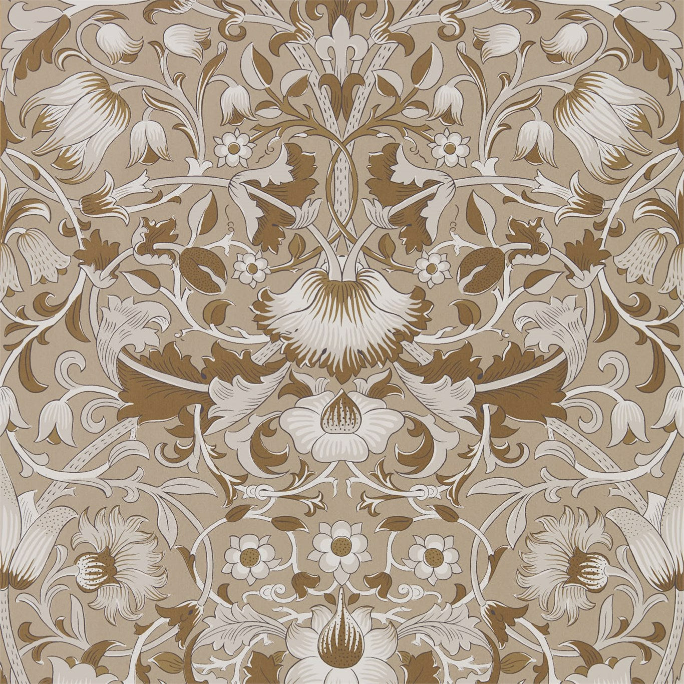 Pure Lodden Wallpaper by Morris & Co