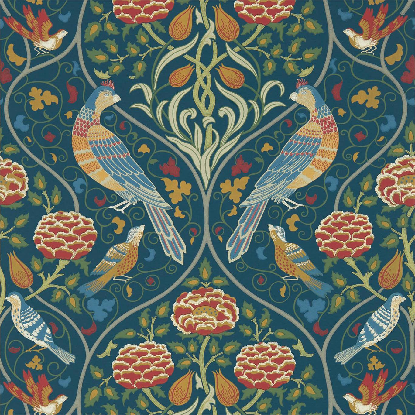 Seasons Wallpaper by May Wallpaper by Morris & Co