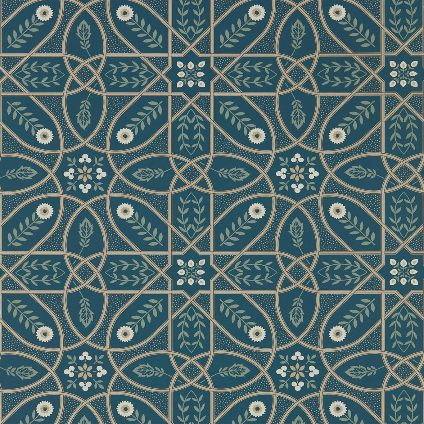 Brophy Trellis Wallpaper by Morris & Co