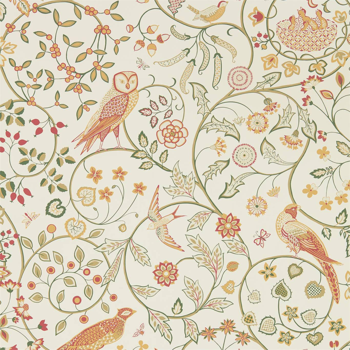 Newill Wallpaper by Morris & Co