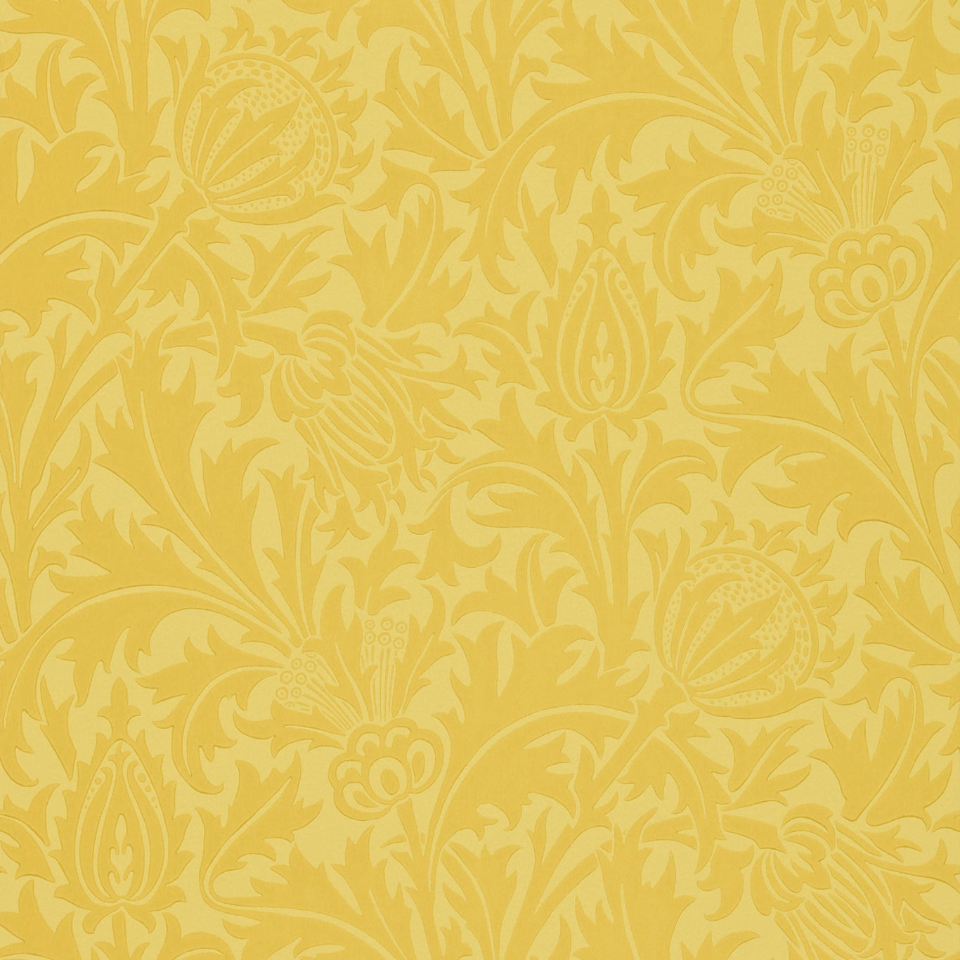 Thistle Wallpaper by Morris & Co