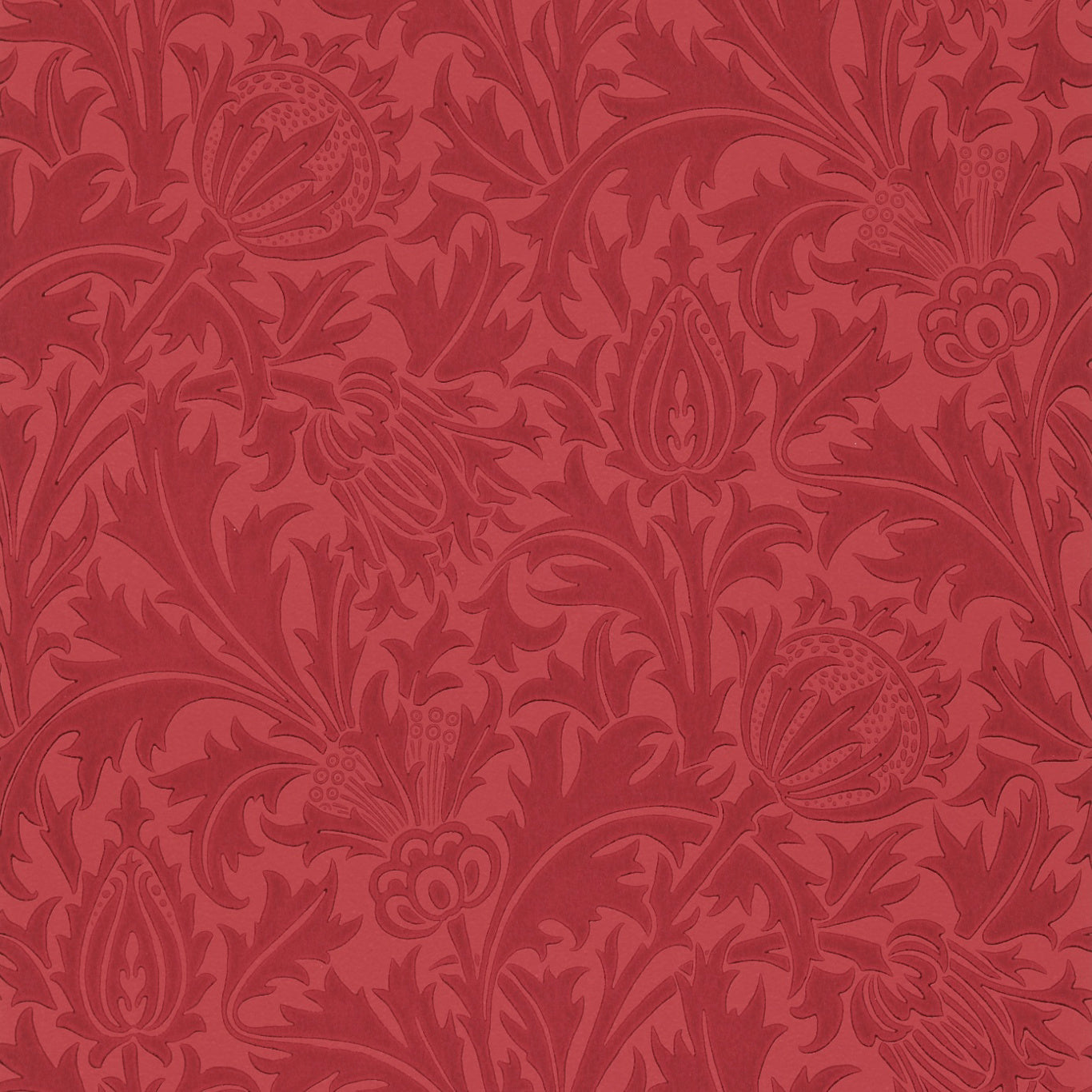 Thistle Wallpaper by Morris & Co
